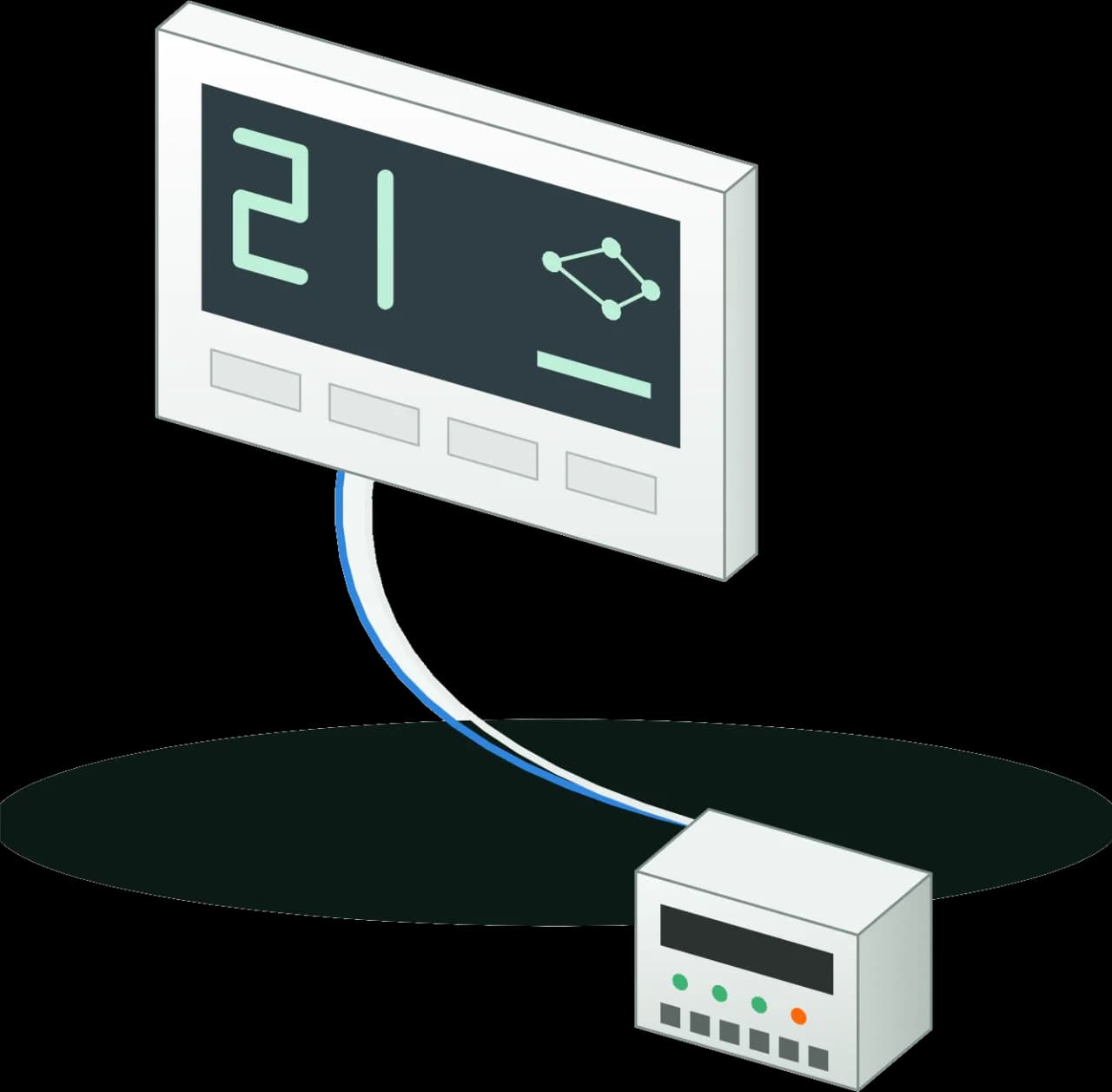 Термостат с интерфейсом Modbus
