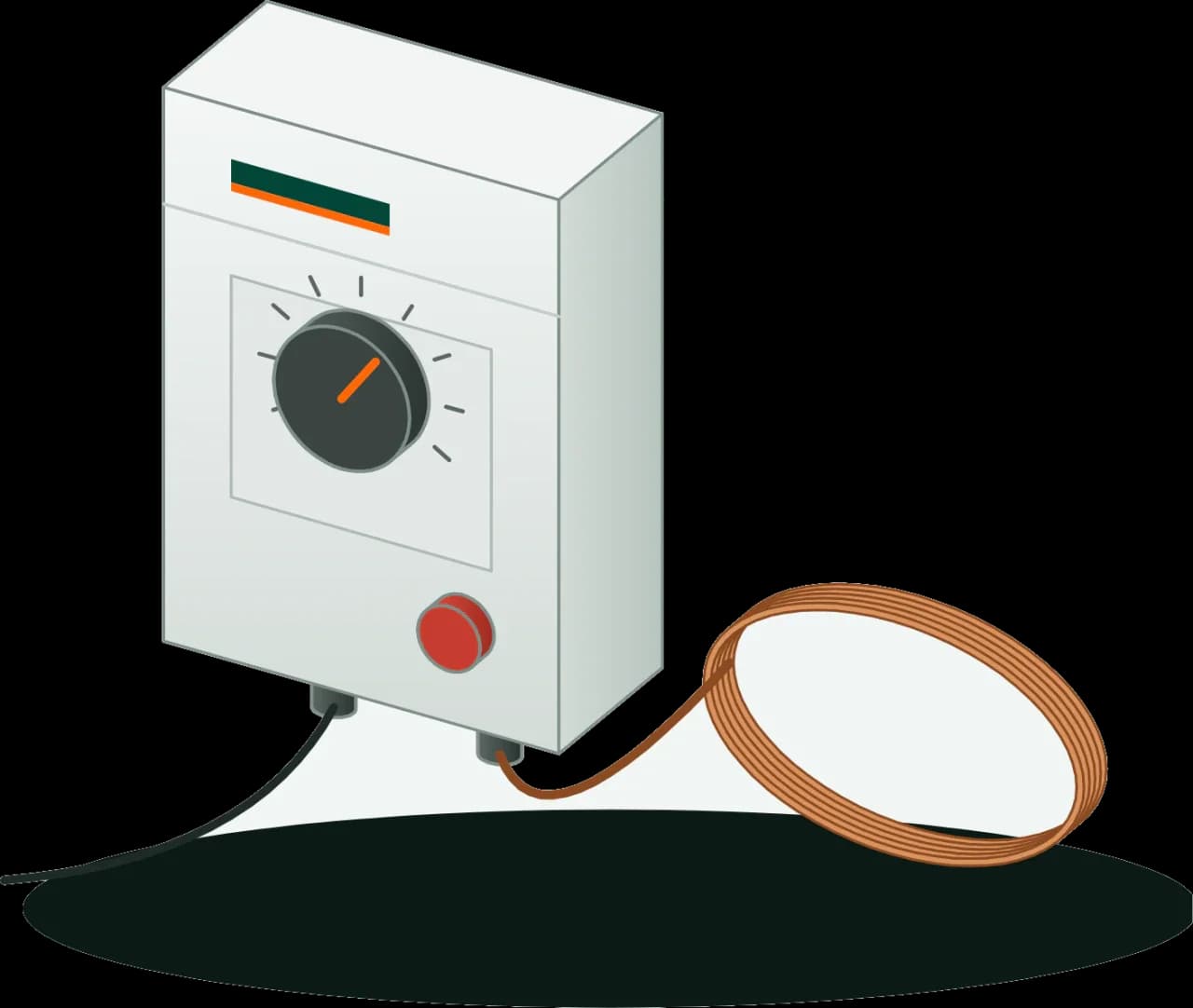 Frost protection thermostat
