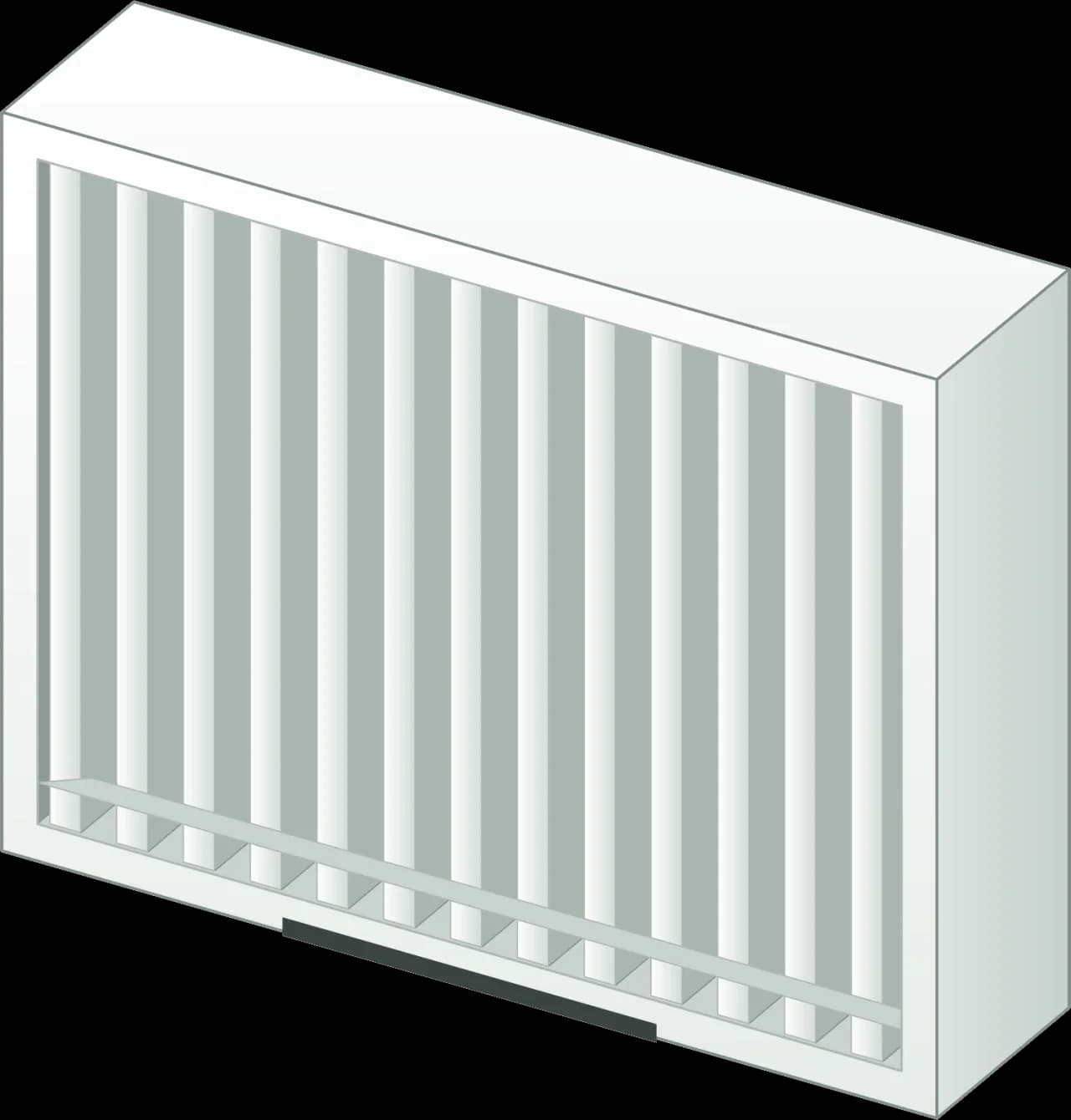 Sand trap louver